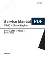 Service Manual: Diesel Engine