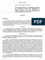 Petitioners Vs Vs Respondents: First Division