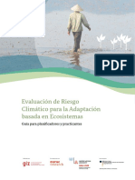 3 - 2018 - Giz - Evaluación de Riesgo Climático para La Adaptación Basada en Ecosistemas PDF