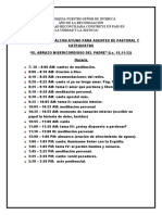 Retiro Cuaresmal para Agentes de Pastoral y Catequistas