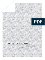 Alteracion Albitica