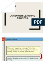 PPT - Consumer Learning Process