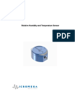 Relative Humidity and Temperature Sensor