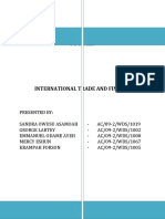 University College of Management Studies: International Trade and Finance