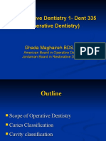 Lecture 1 Operative Dentistry Slides