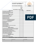 Check List Maquina Termofusion