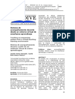 Sistema de Acompañamiento Docente en Un Entorno Virtual de Enseñanza-Aprendizaje