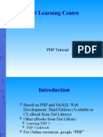 PHP Tutorial