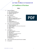 General Conditions of Purchase: Gujarat Narmada Valley Fertilizers & Chemicals LTD