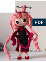 Free Pattern: Black Lady