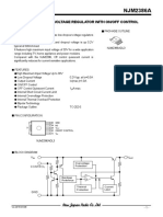 NJM2386A: Low Dropout Voltage Regulator With On/Off Control