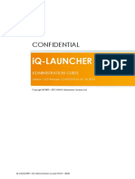 iQ-LAUNCHER 1 0 0 Administration Guide CONF INT EN 004R