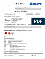 Kwik Grip Spray Adhesive: Material Safety Data Sheet