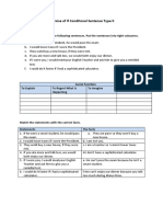 Exercise of If Condtional Sentence Type II