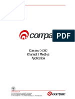 Compac C4000 Channel 2 Modbus Application