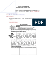 Taller de Refuerzo Clasificación de Palabras Según Su Acento PDF