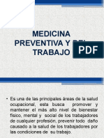 Medicina Preventiva y Del Trabajo