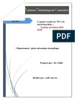 TP Turbine de Pelton PDF