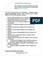 CH 19 Network Layer Logical Addressing Multiple Choice Questions and Answers PDF