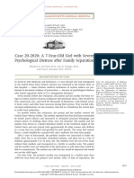 Case 20-2020: A 7-Year-Old Girl With Severe Psychological Distress After Family Separation