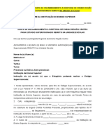 Anexo 1 Modelo de Carta de Encaminhamento Da Instituio de Ensino Superior para Estgio Na Escola