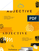 Adjective (English For Biology)