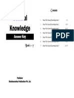 GK Answer Key New PDF