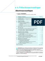 Introduction Electroacoustique