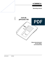 Inolab Ph/Cond 720: Operating Manual