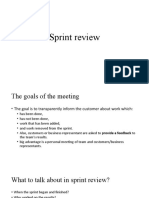 Sprint Review