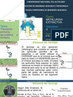 Trituración Primaria, Secundaria y Terciaria