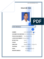 Hoja de Vida Dr. Luis Jose Miranda