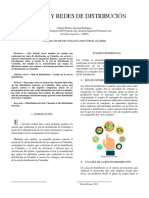 Evidencia 6.3 Artículo "Canales y Redes de Distribución"