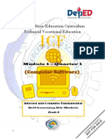 (Computer Software) : K To 12 Basic Education Curriculum Technical Vocational Education