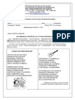 Atividade Interdisciplinar 3º E 4° TERMO