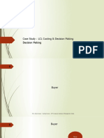 Case Study - LCL Costing & Decision Making - Analysis