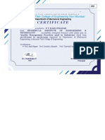 Certificate No 1000 To 1500 PDF