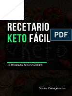 12 Recetas Keto