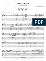 Jazz Corner: Level: Intermediate Written by Dominic Dawes