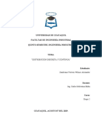 Varible Discreta y Continua