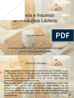 Aditivos e Insumos en Lacteos