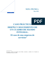 N.T. Caso Practico Cuadro de Mando Emp Servicios Marzo 18