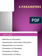 S Parameters