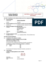 Sodium Bisulphite CAS No 7631-90-5: Material Safety Data Sheet Sds/Msds