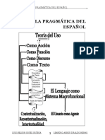 Libro Fundamentos de La Pragmatica (Luis Nelson Goyes Ortega - Leandro A. Giraldo H.) S.P.D.I.