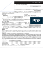 Term Deposit Related Requests Form