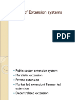 Types of Extension