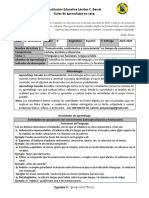 Formato Guia de Aprendizaje. Español 6. Yeny PDF