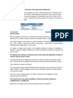 Evidencia 2. Documento "Recomendaciones Alimentarias".