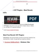 15 Free Reverb VST Plugins - Best Reverb VSTs